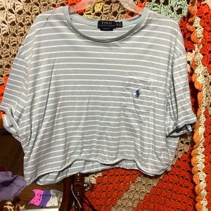 Polo Ralph lauren cropped tee